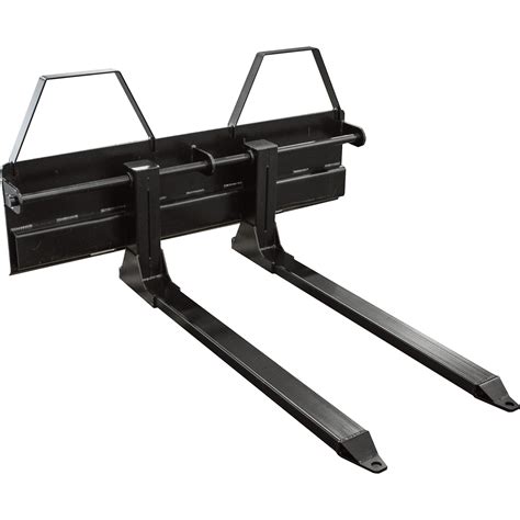 skid steer fork attachments|forklift attachment for skid steer.